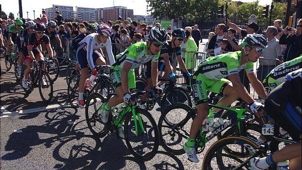 Tour of Britain in Liverpool 2014