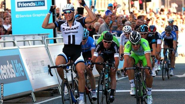 Marcel Kittel wins Tour of Britain opening stage