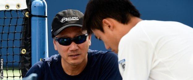 Michael Chang and Kei Nishikori