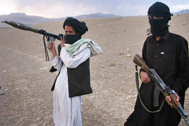 Taliban fighters in Afghanistan