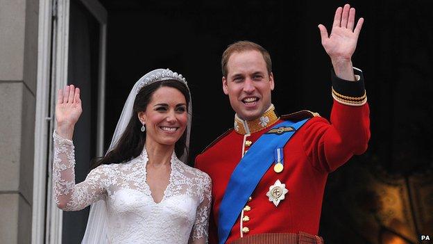 The Duke and Duchess of Cambridge