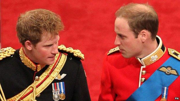 Prince William and Prince Harry