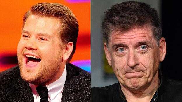 James Corden and Craig Ferguson