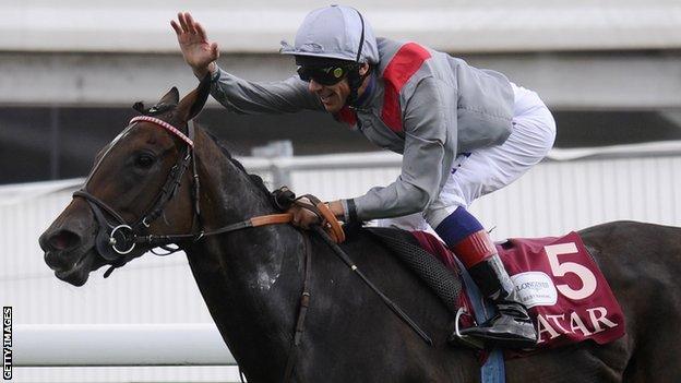 Frankie Dettori on Treve