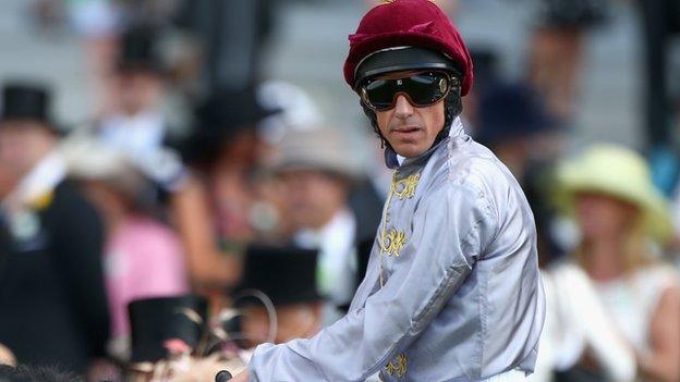 Frankie Dettori on Treve