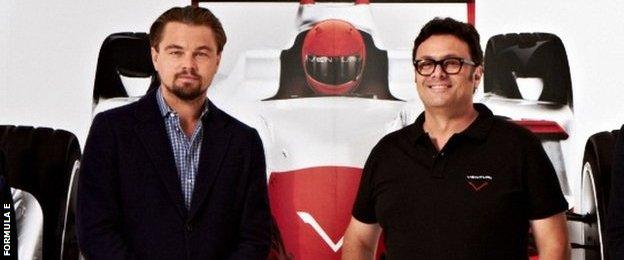 Leonardo DiCaprio (left)