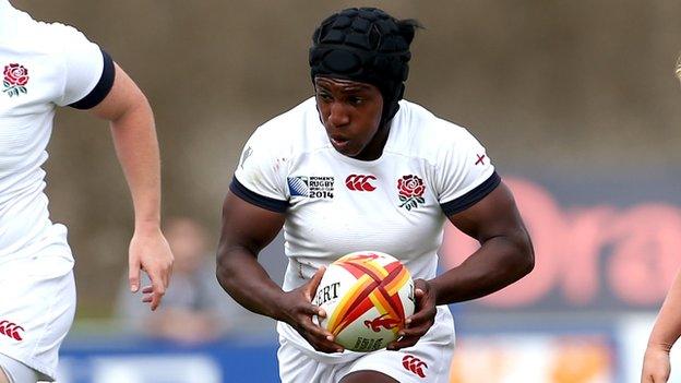 England flanker Maggie Alphonsi