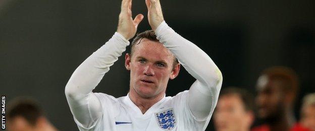 England captain Wayne Rooney