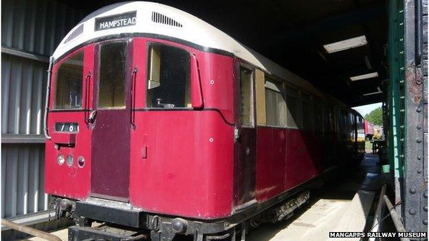 A tube carriage at Mangapps