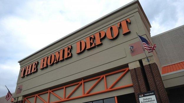 Home Depot store in Maryland