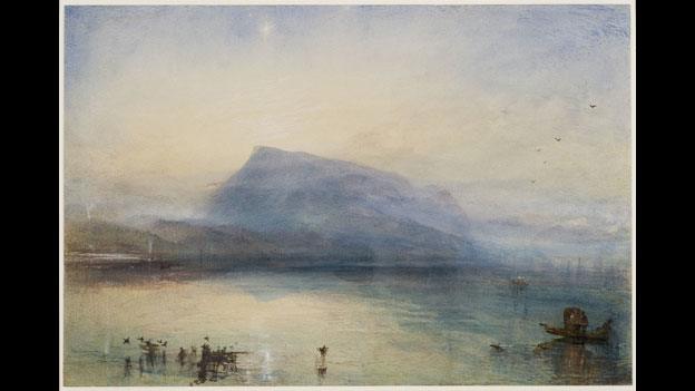 JMW Turner, The Blue Rigi 1841-2