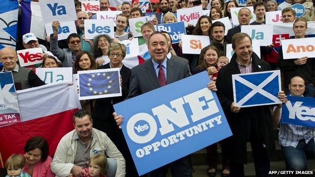 Alex Salmond Europe