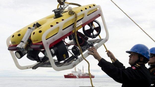 A crew member of HMCS Kingston