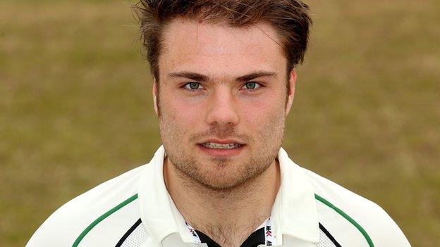 Worcestershire all-rounder Joe Leach