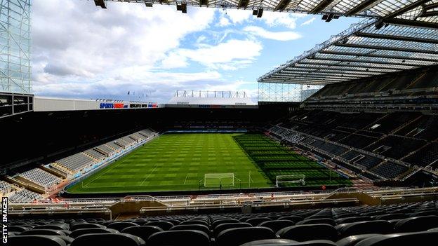 Newcastle United's St James' Park