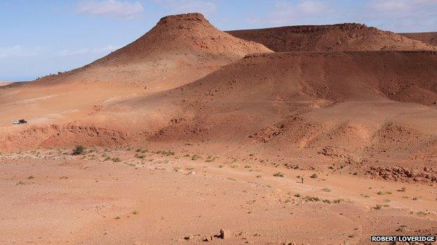 Kem Kem fossil beds