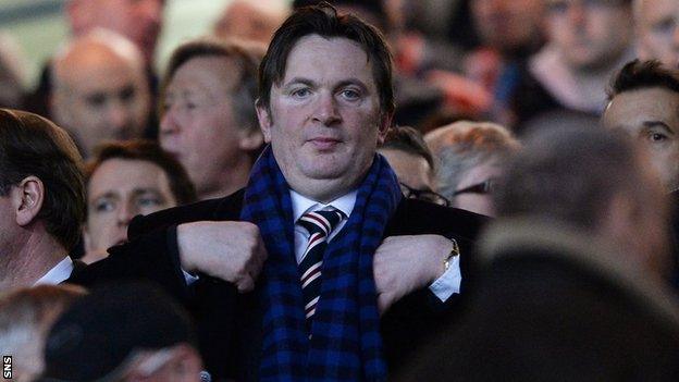 Rangers football board chairman Sandy Easdale