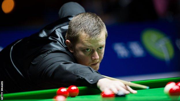 Mark Allen is ninth in the world rankings