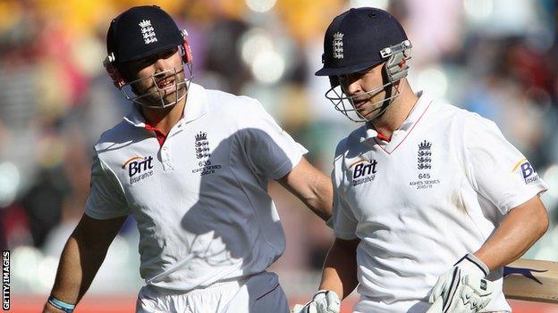 Matt Prior and Jonathan Trott