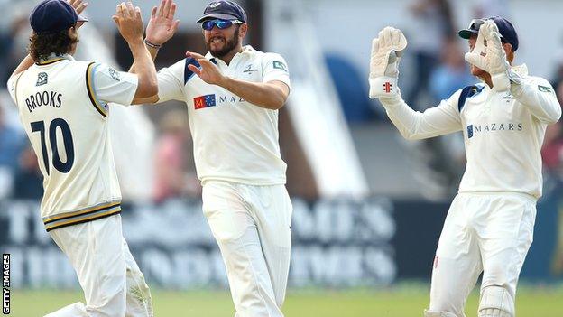 Yorkshire celebrate