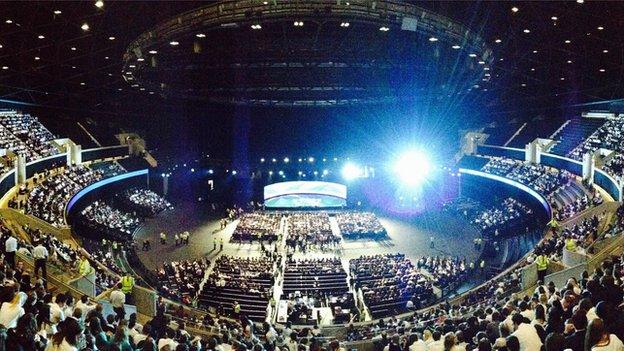 Over 7,000 students gather for a debate on the referendum at Glasgow's SSE Hydro