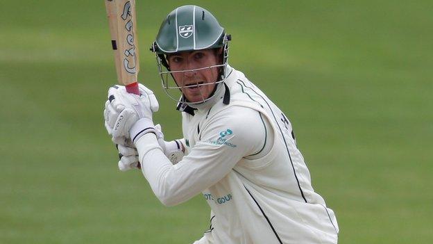 Worcestershire's Jack Shantry