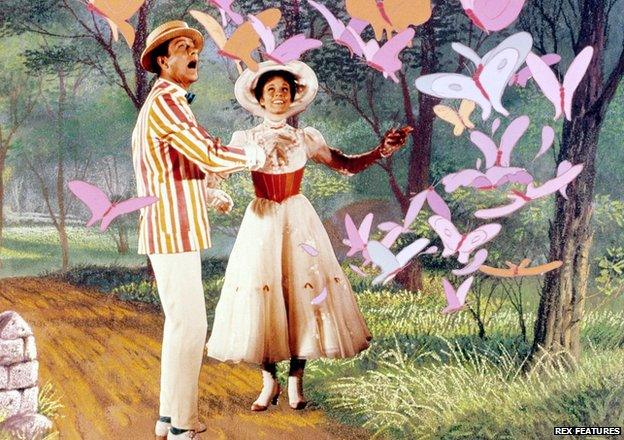 Dick Van Dyke, Julie Andrews in Mary Poppins