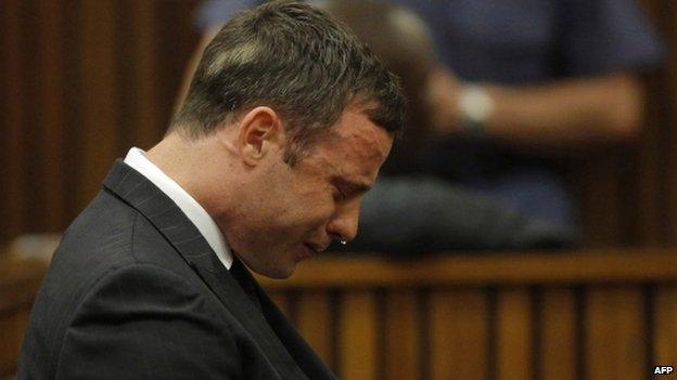 Oscar Pistorius in court on 11/09/14