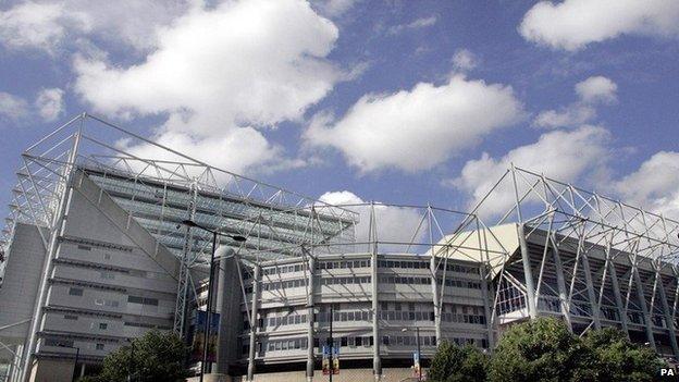 St James' Park, Newcastle