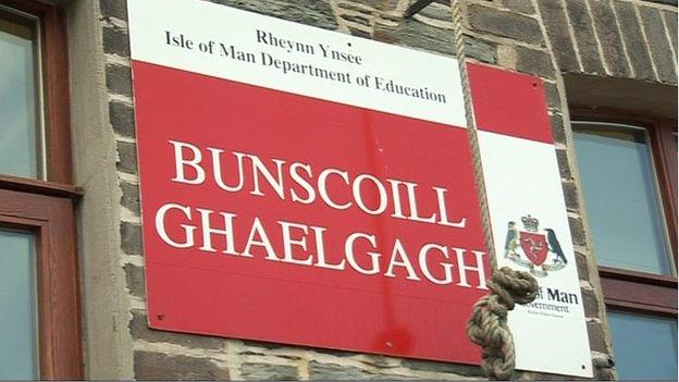 Bunscoill Ghaelgagh sign