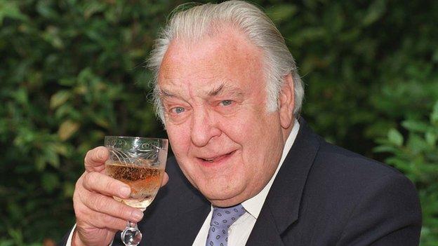 Sir Donald Sinden in 1997