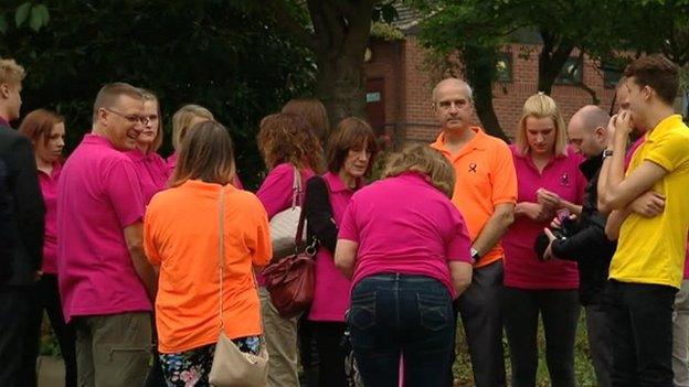 Diabetes campaigners attend funeral