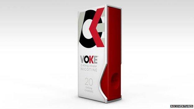 New nicotine device called Voke