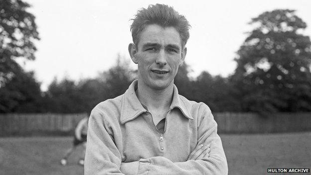 Young Brian Clough