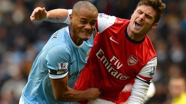 Manchester City v Arsenal