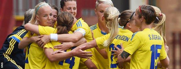 Sweden proved too strong for Scotland when the sides met in World Cup qualifying at Fir Park