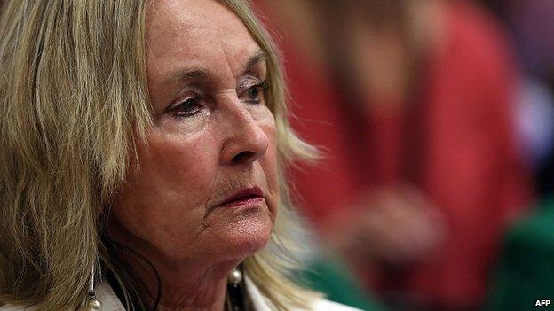 June Steenkamp in court. 12 Sept 2014