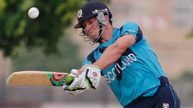 Calum MacLeod produced a superb innings for Scotland at Malahide