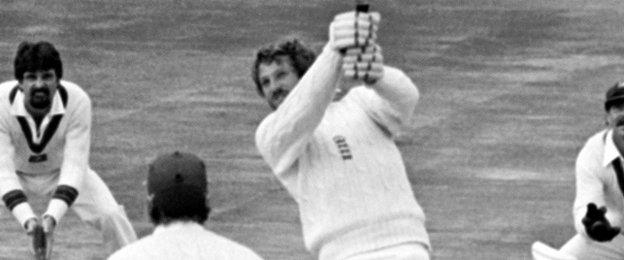 Ian Botham during his famous 149 not out at Headingley in 1981