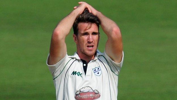 Worcestershire's Jack Shantry