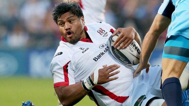 Nick Williams scored Ulster's opening try at Kingspan Stadium