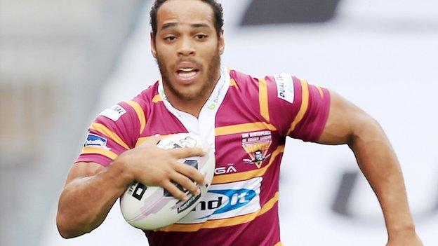 Huddersfield centre Leroy Cudjoe