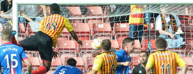 Abdul Osman scores for Partick