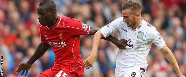 Mario Balotelli and Tom Cleverley