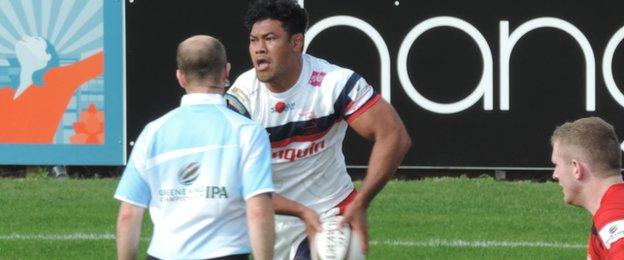 Latu Makaafi against Jersey