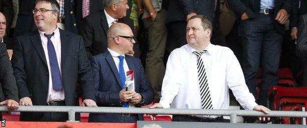 Newcastle owner Mike Ashley