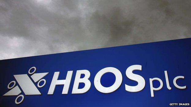 HBOS sign