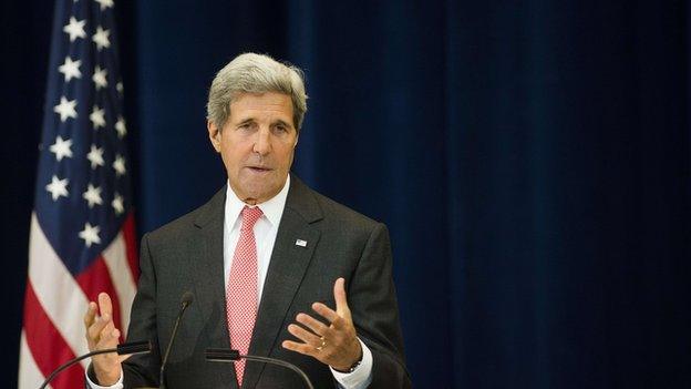 John Kerry US Secretary of State 3 Sept 2014