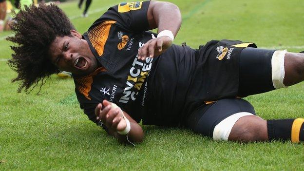 Ashley Johnson scores for Wasps