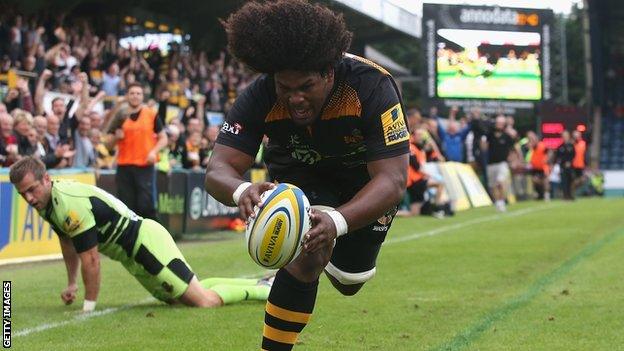 Ashley Johnson scores for Wasps